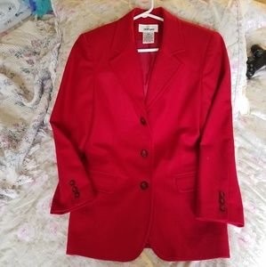 Red blazer